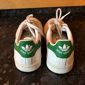 Adidas Stan Smith Sneakers - White and Green